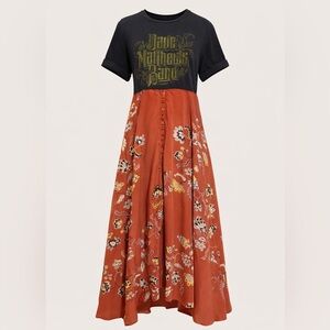 🎸The Remix Collection🥁 AC/DC Edition! Band Tee to maxi! Repurposed.